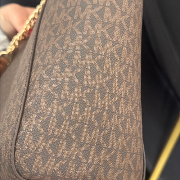 Michael Kors Signature Brown Large Chain Tote | NWT - Picture 10 of 12